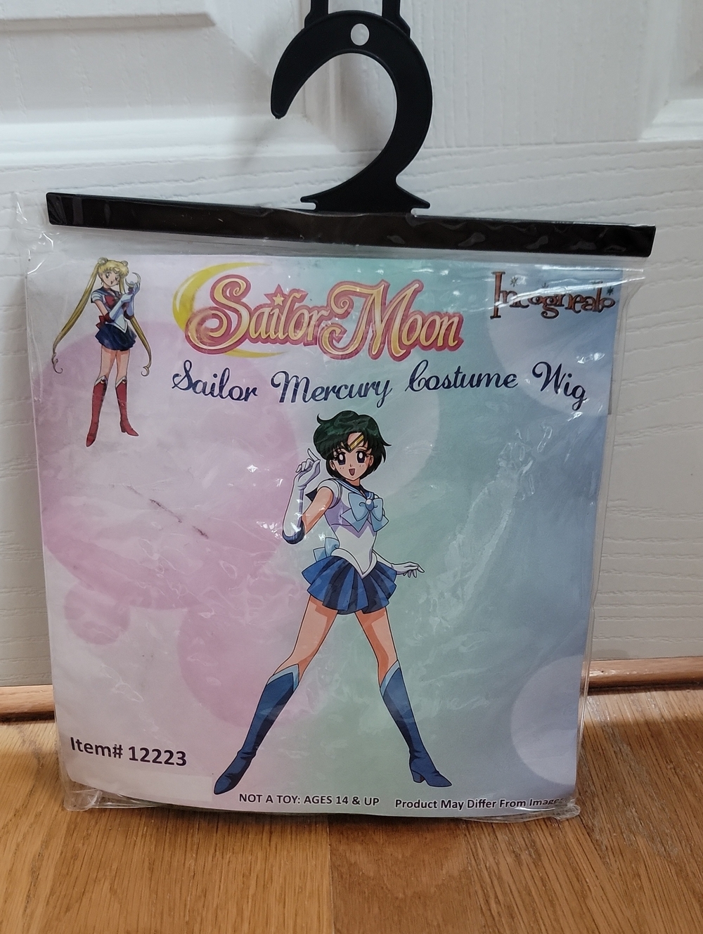 Sailor Moon Sailor Mercury Wig NEW Animation Incognito Teal New